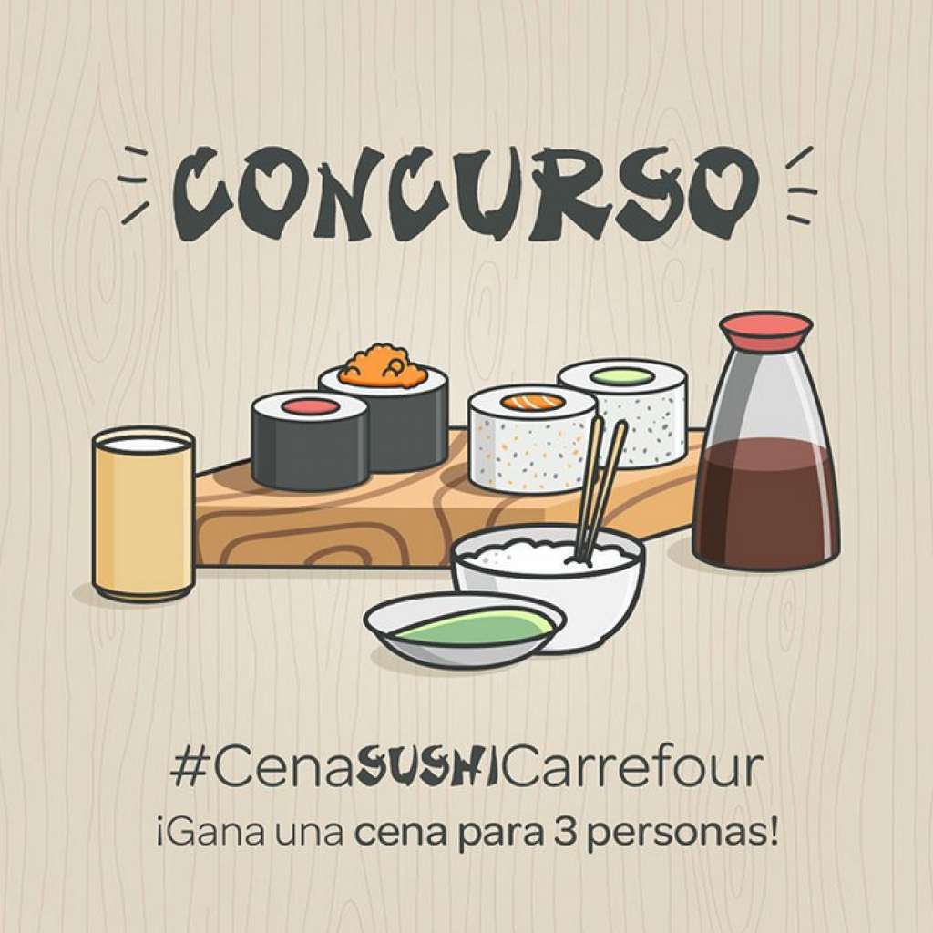 Cena Sushi Carrefour